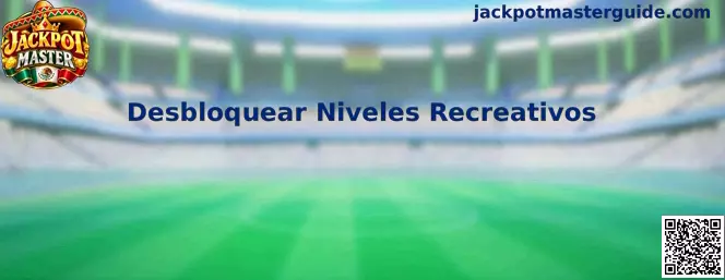 Ilustración de Jackpot Master relacionada con el desbloqueo de niveles recreativos, las salas temáticas y los desafíos virtuales