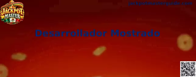 Ejemplo visual de la información de Desarrollador Mostrado en una aplicación de Jackpot Master
