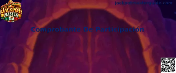 Comprobante De Participación Jackpot Master