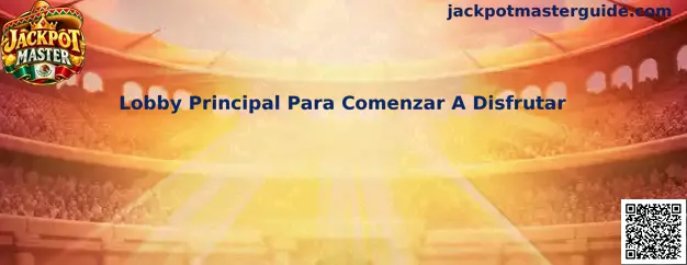 Lobby principal de Jackpot Master para comenzar a disfrutar y navegar por las opciones disponibles